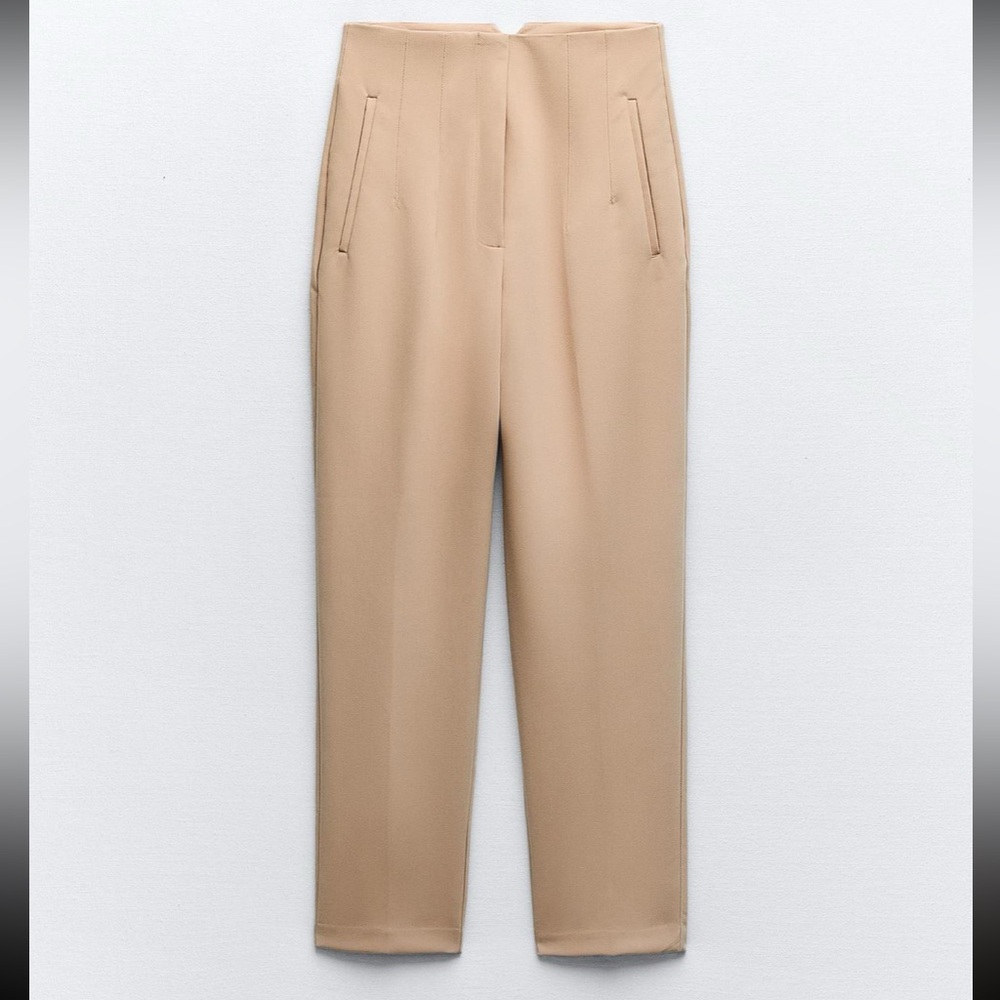 NWT Zara Pants with a High Waist Ref: 9929/132
